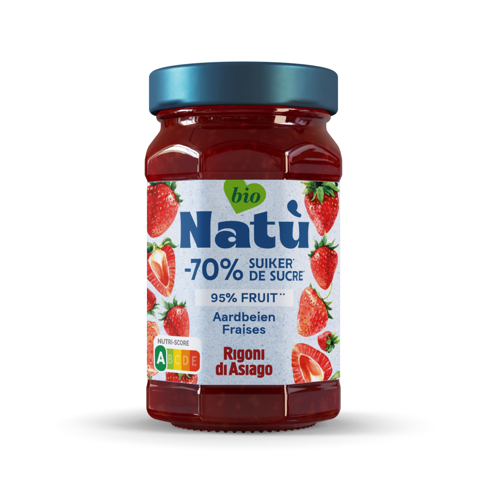 Natu Aardbeienjam bio 240 Gram
