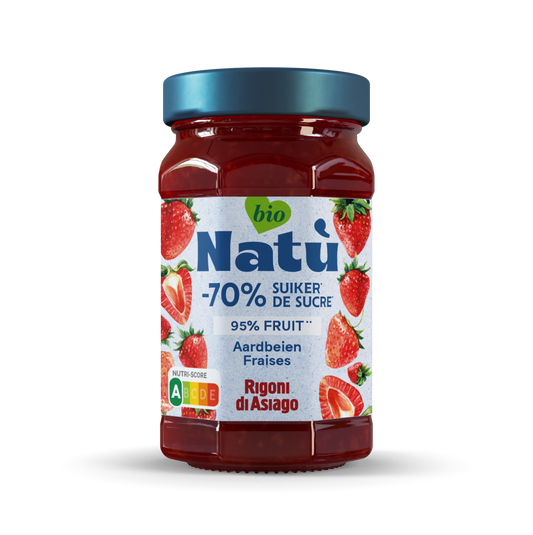 Natu Aardbeienjam bio 240 Gram