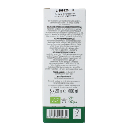 Fiordifrutta Mix cups 5x20g bio 100.00 Gram