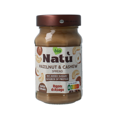 Natu Hazelnoot cashewpasta bio 220.00 Gram