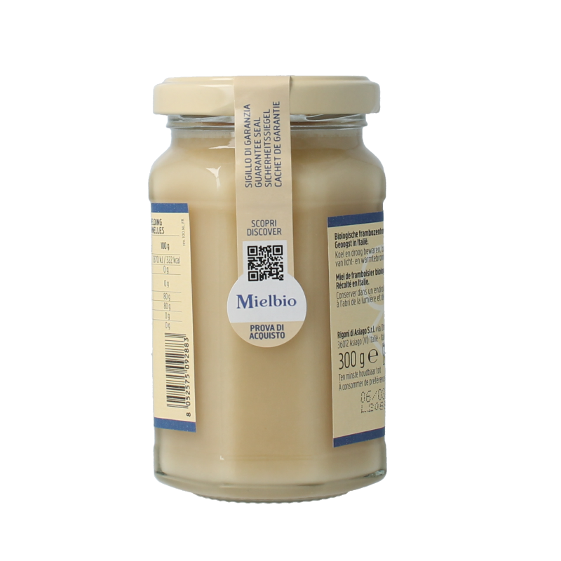 Rigoni Framboos creme honing bio 300 Gram