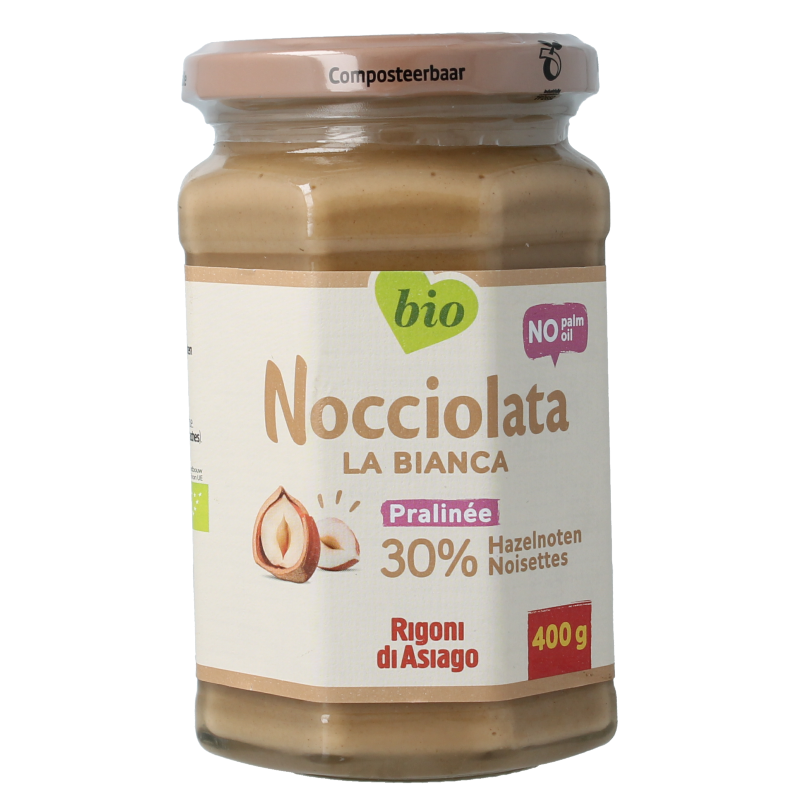 Rigoni Nicciolata bianca bio 400 Gram