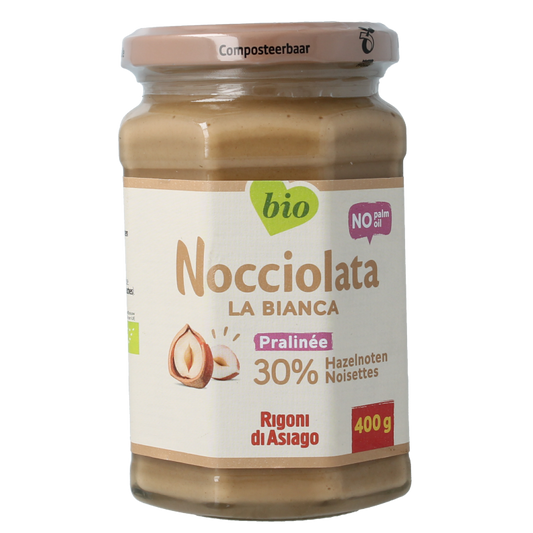 Rigoni Nicciolata bianca bio 400 Gram