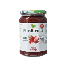 Fiordifrutta Aardbeien en wilde aardbeien jam bio 600.00 Gram