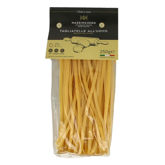 Massimo Zero	 Tagliatelle eierpasta glutenvrij 250 Gram