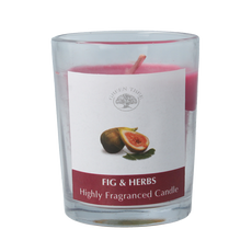Green Tree Geurkaars figs & herbs votives 55 Gram