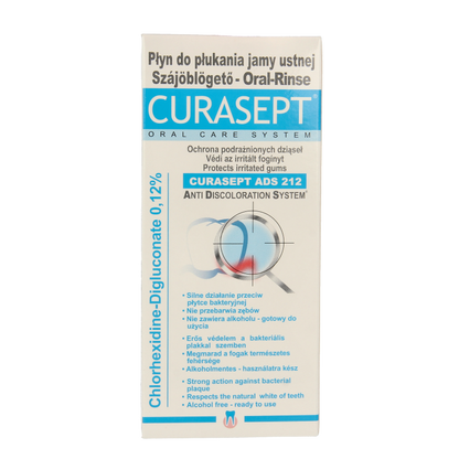 Curasept ADS mondspoelmiddel - 0,12% chloorhexidine 200 Milliliter