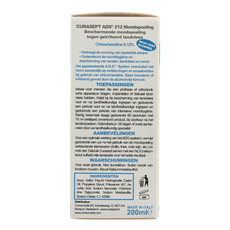 Curasept ADS mondspoelmiddel - 0,12% chloorhexidine 200 Milliliter