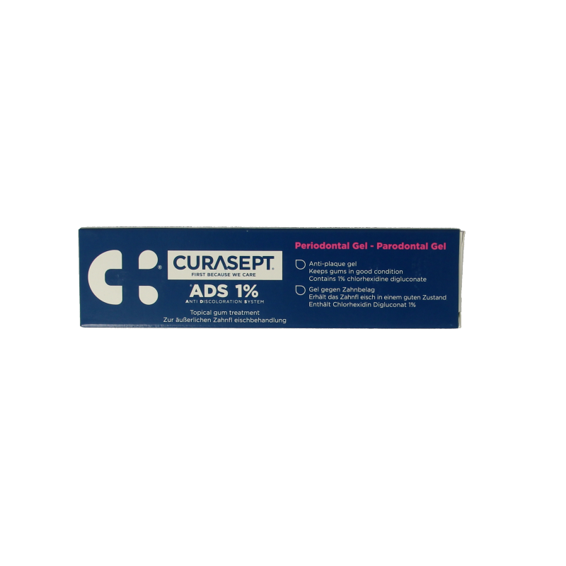Curasept ADS Parodontaal gel 1% chloorhexidine 30 Milliliter