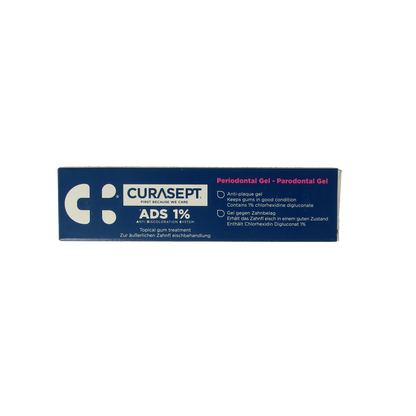 Curasept ADS Parodontaal gel 1% chloorhexidine 30.00 Milliliter
