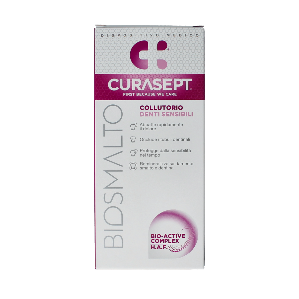 Curasept Biosmalto mondspoelmiddel gevoelige tanden 300.00 Milliliter