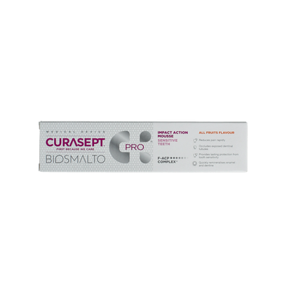 Curasept Biosmalto mousse sensitive 50.00 Milliliter