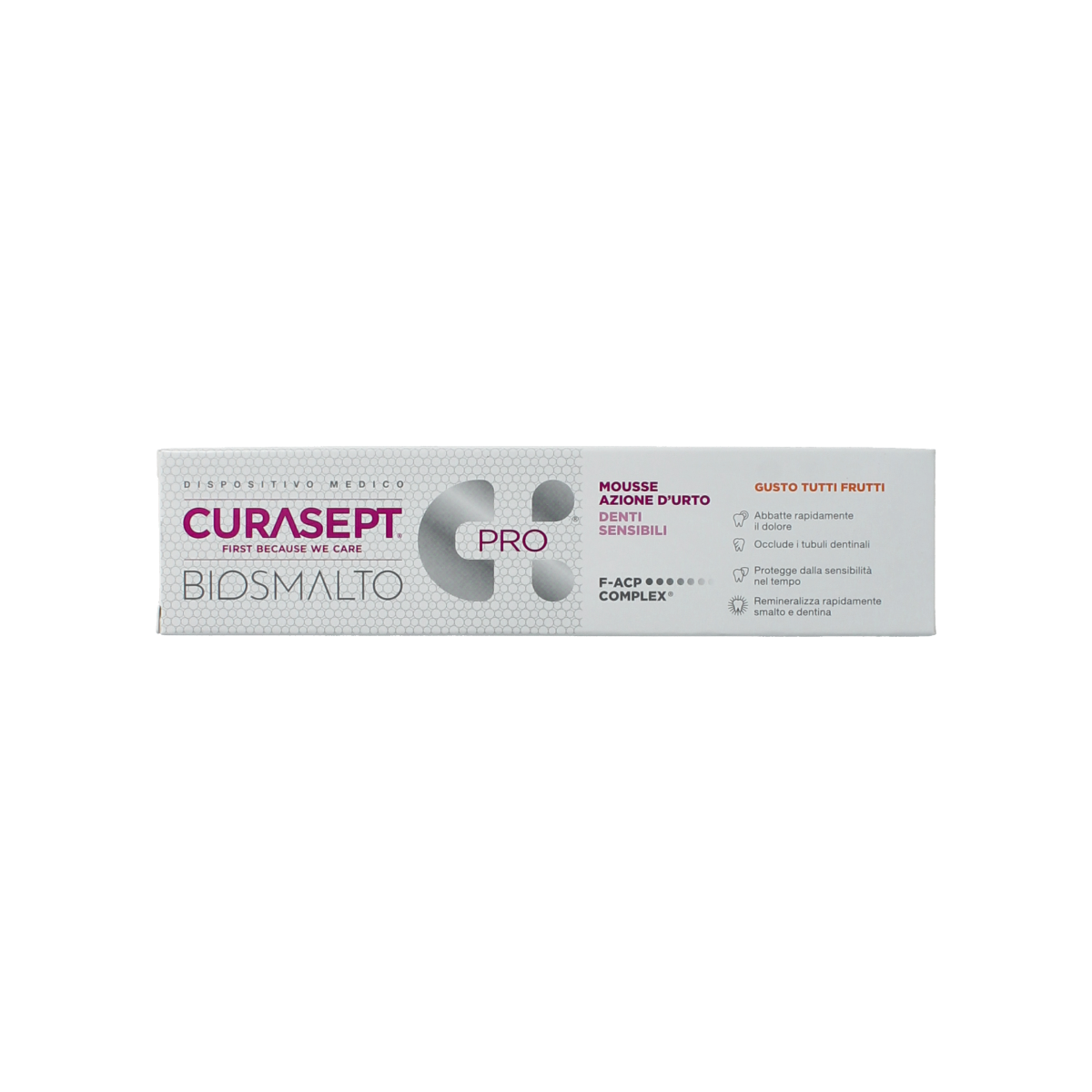 Curasept Biosmalto mousse sensitive 50.00 Milliliter