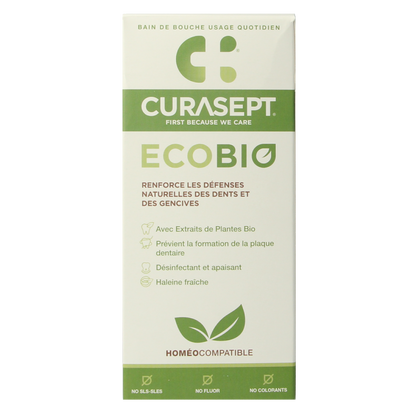 Curasept EcoBio mondspoelmiddel 300.00 Milliliter