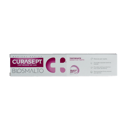 Curasept Biosmalto tandpasta gevoelige tanden 75 Milliliter