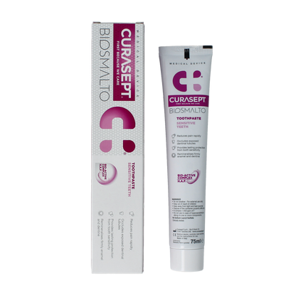 Curasept Biosmalto tandpasta gevoelige tanden 75.00 Milliliter