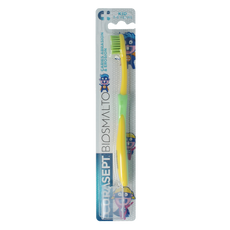 Curasept Biosmalto tandenborstel kind 3-6 jaar assorti 1.00 Stuks