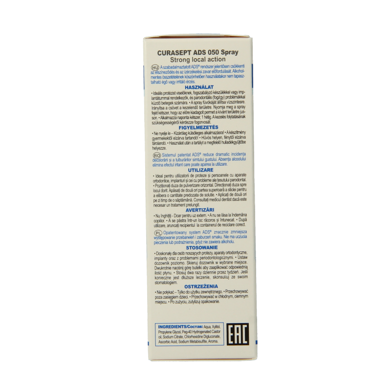 Curasept ADS mondspray chloorhexidine 0.5% 30 Milliliter