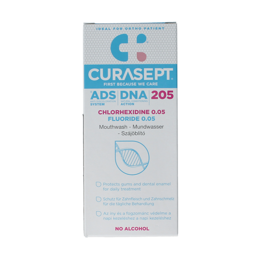 Curasept ADS DNA 205 CHX 0,05% mondspoelmiddel 200.00 Milliliter