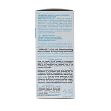 Curasept ADS DNA 205 CHX 0,05% mondspoelmiddel 200.00 Milliliter