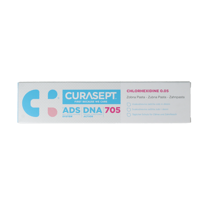 Curasept CURASEPT ADS DNA 705 0,05% Chloorhexid en Fluoride 75.00 Milliliter
