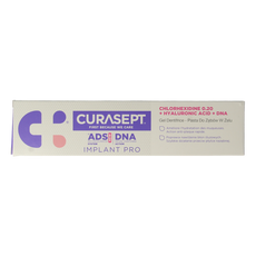 Curasept ADS DNA Implant Pro 720 CHX 0,20% + HA tandpasta 75 Milliliter