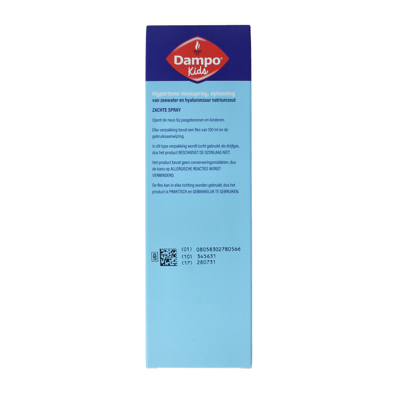 Dampo Nevel neusspray kind 100 Milliliter
