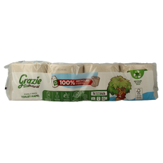 Grazie Natural Toiletpapier 3-laags 8 Stuks