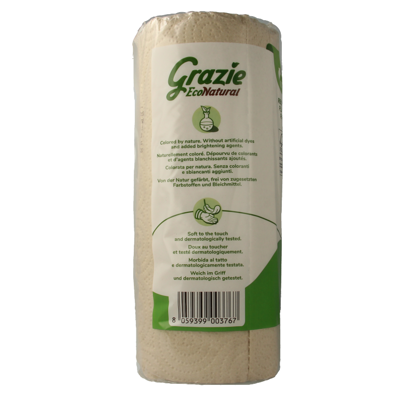 Grazie Natural Keukenrol 3-laags 3 Stuks