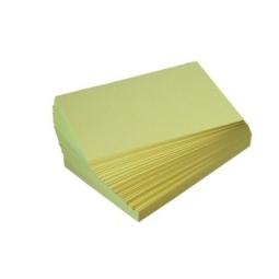 Blockland Receptpapier geel 10.5 x 14.8cm 2000.00 Stuks