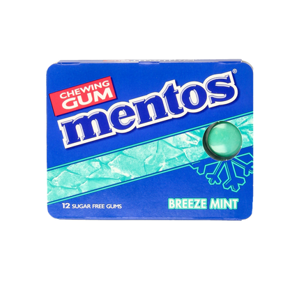 Mentos Gum breeze mint 12.00 Stuks