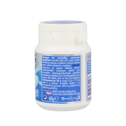 Mentos Gum sweetmint white pot 40.00 Stuks