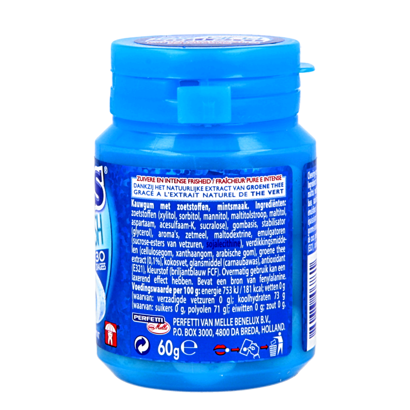 Mentos Pure fresh mint pot 30 Stuks