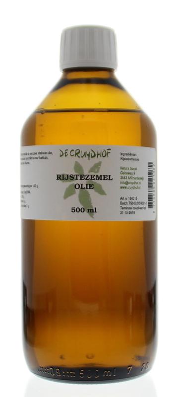 Cruydhof Rijstezemelolie 500 Milliliter