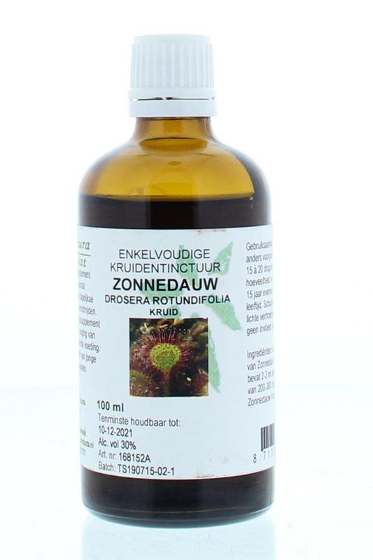 Cruydhof Drosera rotundfolia hrb / zonnedauw tinctuur 100 Milliliter