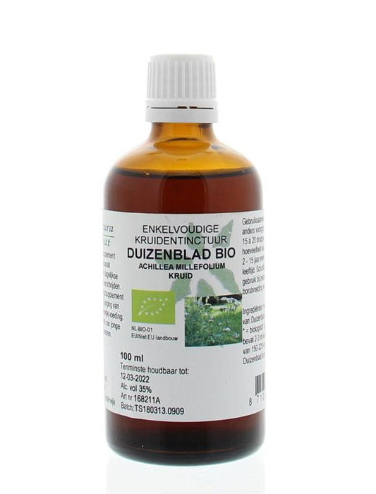 Cruydhof Achillea millefolium/duizendblad tinctuur bio 100 Milliliter