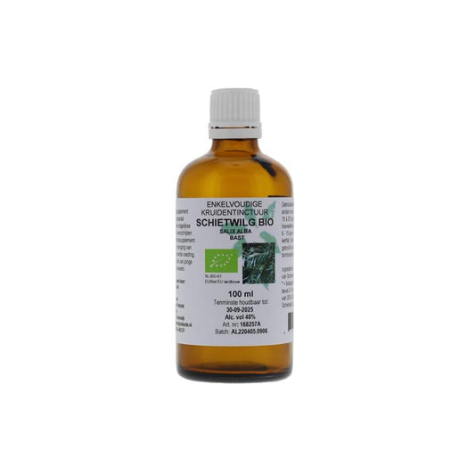Cruydhof Salix alba / wilgenbast tinctuur bio 100 Milliliter