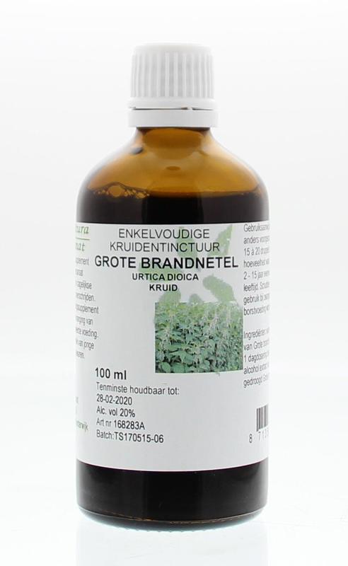 Cruydhof Urtica dioica / brandnetel kruid tinctuur 100 Milliliter