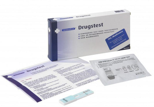 Testjezelf.nu Drugstest THC (cannabis/marihuana) 3.00 Stuks