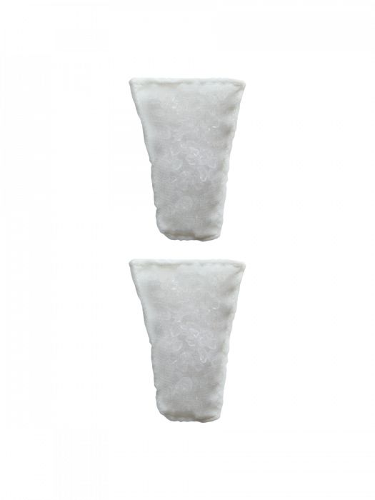 Lichtwesen Liwe nekkussen kristalzakjes bergkristallen 2 Stuks