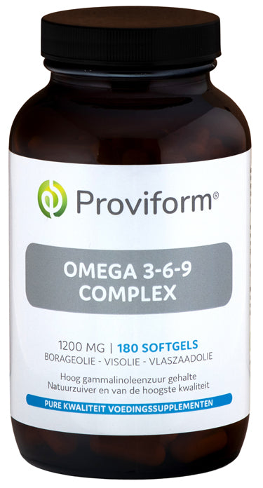 Proviform Omega 3-6-9 complex 1200 mg 180.00 Softgels