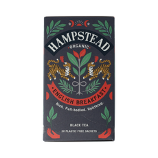 Hampstead Thee English breakfast bio 20.00 Zakjes