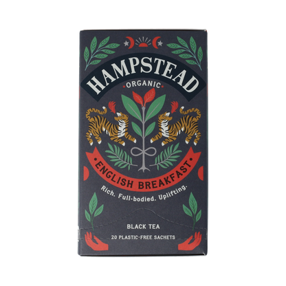 Hampstead Thee English breakfast bio 20.00 Zakjes