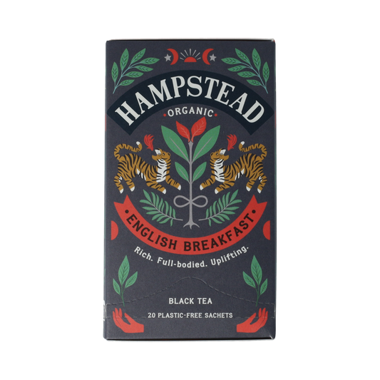 Hampstead Thee English breakfast bio 20.00 Zakjes