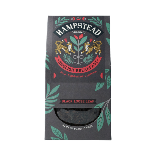 Hampstead Thee English breakfast los bio 100.00 Gram