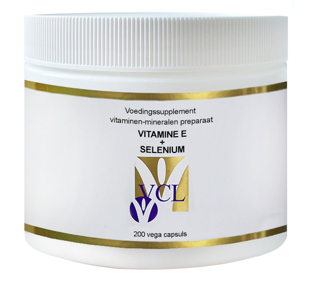 Vital Cell Life Vitamine E & selenium 200.00 Vegetarische capsules