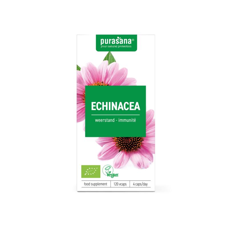 Purasana Echinacea vegan bio 120 Vegetarische capsules