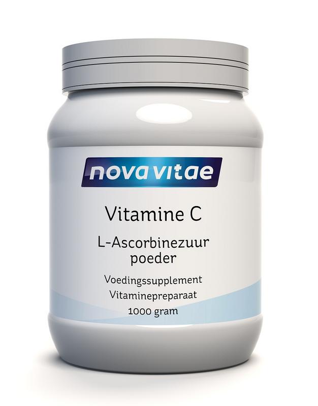 Nova Vitae Vitamine C ascorbinezuur poeder 1 Kilogram