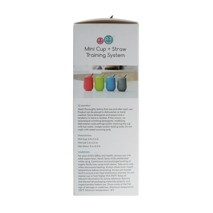 ezpz Mini cup met rietje training system sage 1.00 Stuks