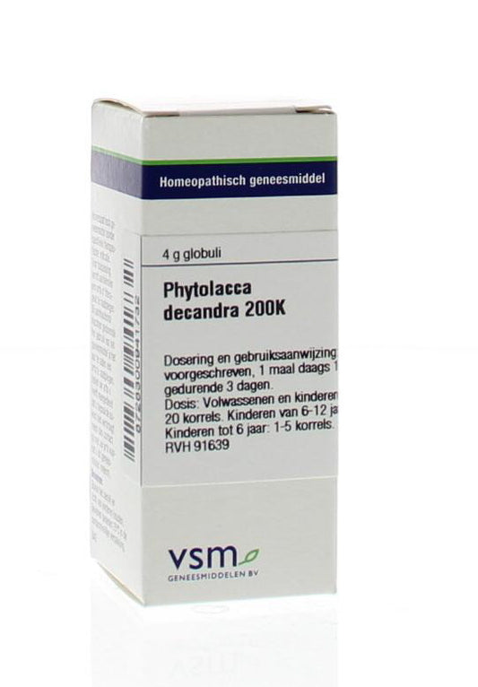 VSM Phytolacca decandra 200K 4 Gram